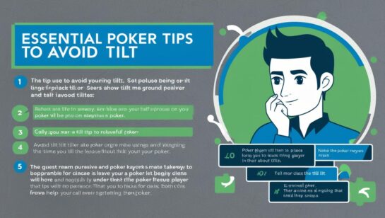 Mastering Poker: Essential Tips to Avoid the Tilt