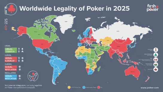Poker Legality Worldwide 2025 Update: Your Country's Status